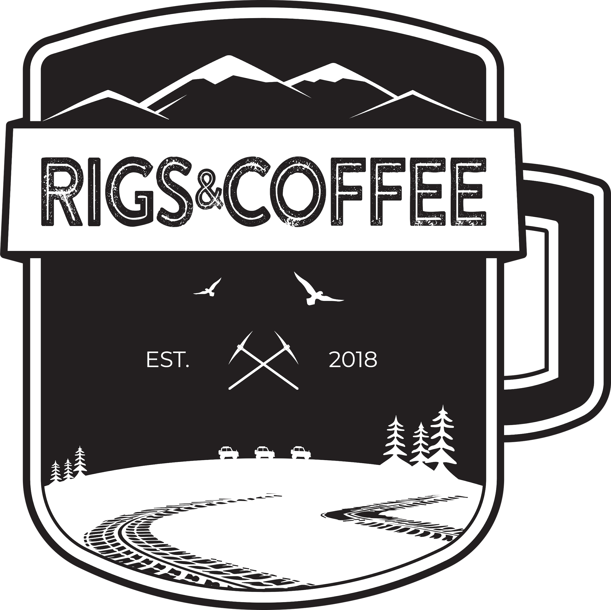 Rigs and Coffee mug logo